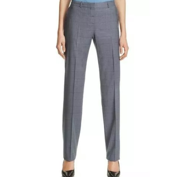 hugo boss plaid pants